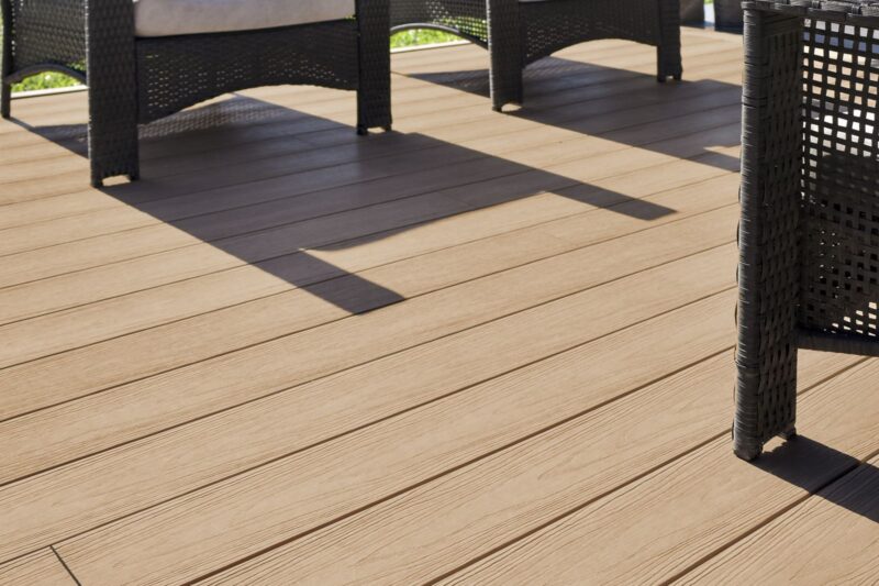 WPC decking boards