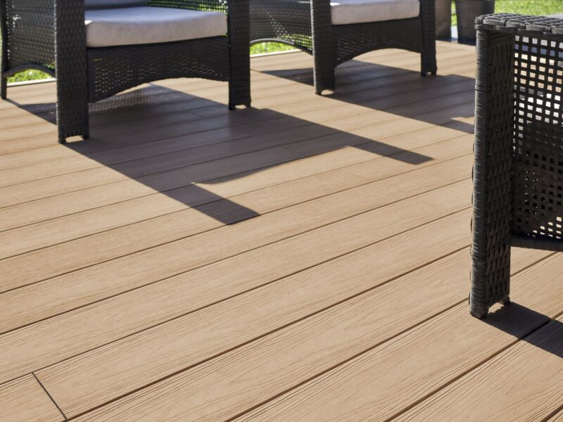 WPC decking boards
